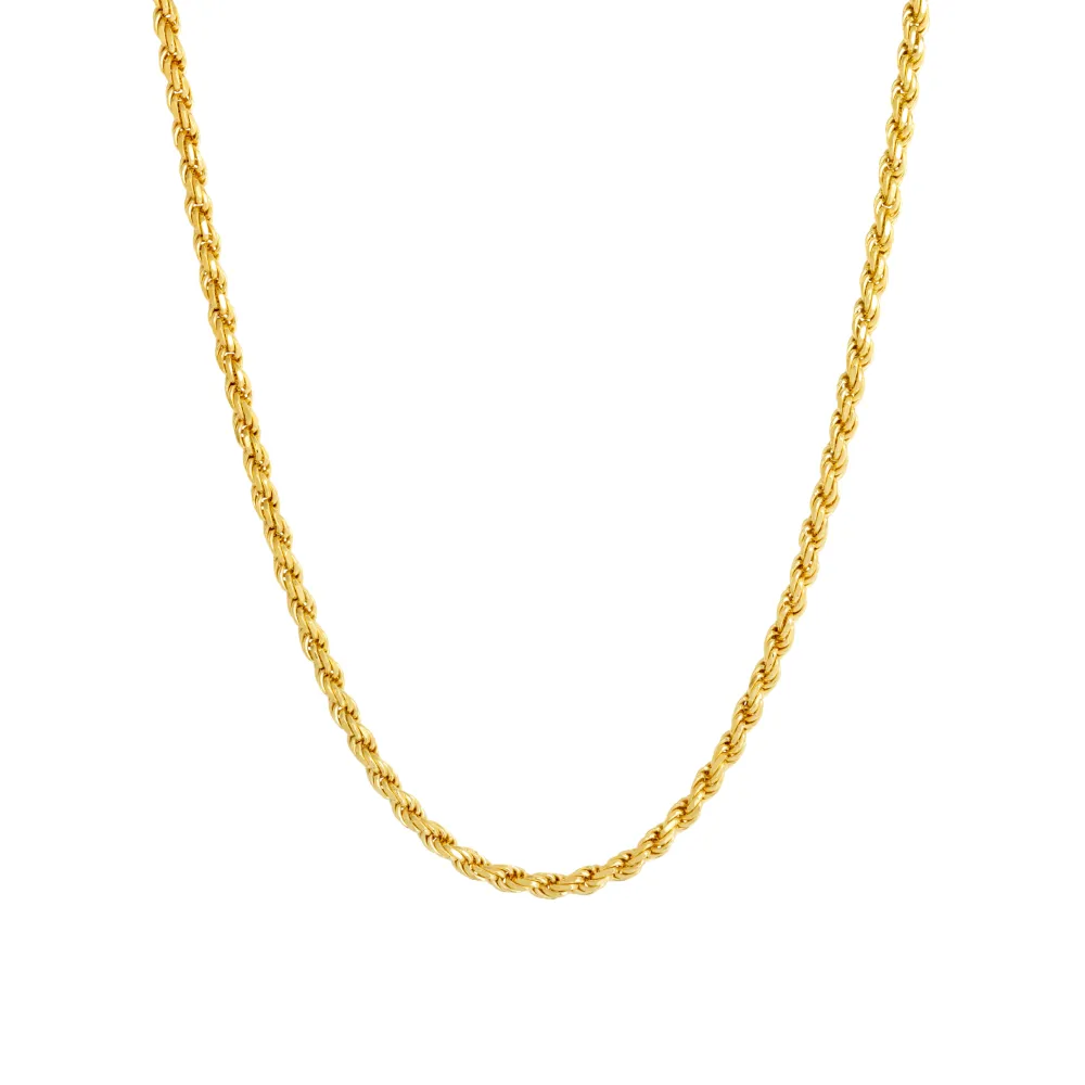 23K Gold Rope Chain (5MM)