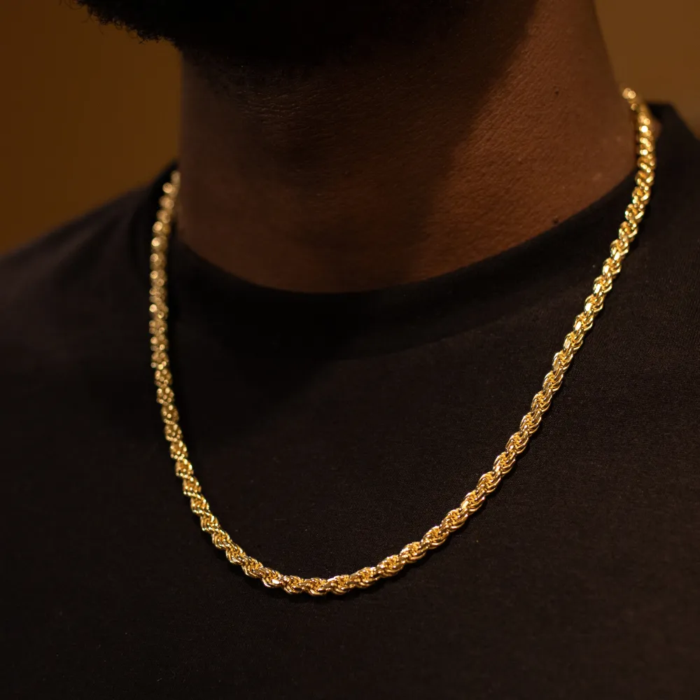 23K Gold Rope Chain (5MM)