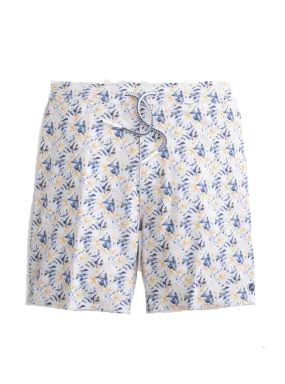 7" Grenada Half Elastic Swim Short