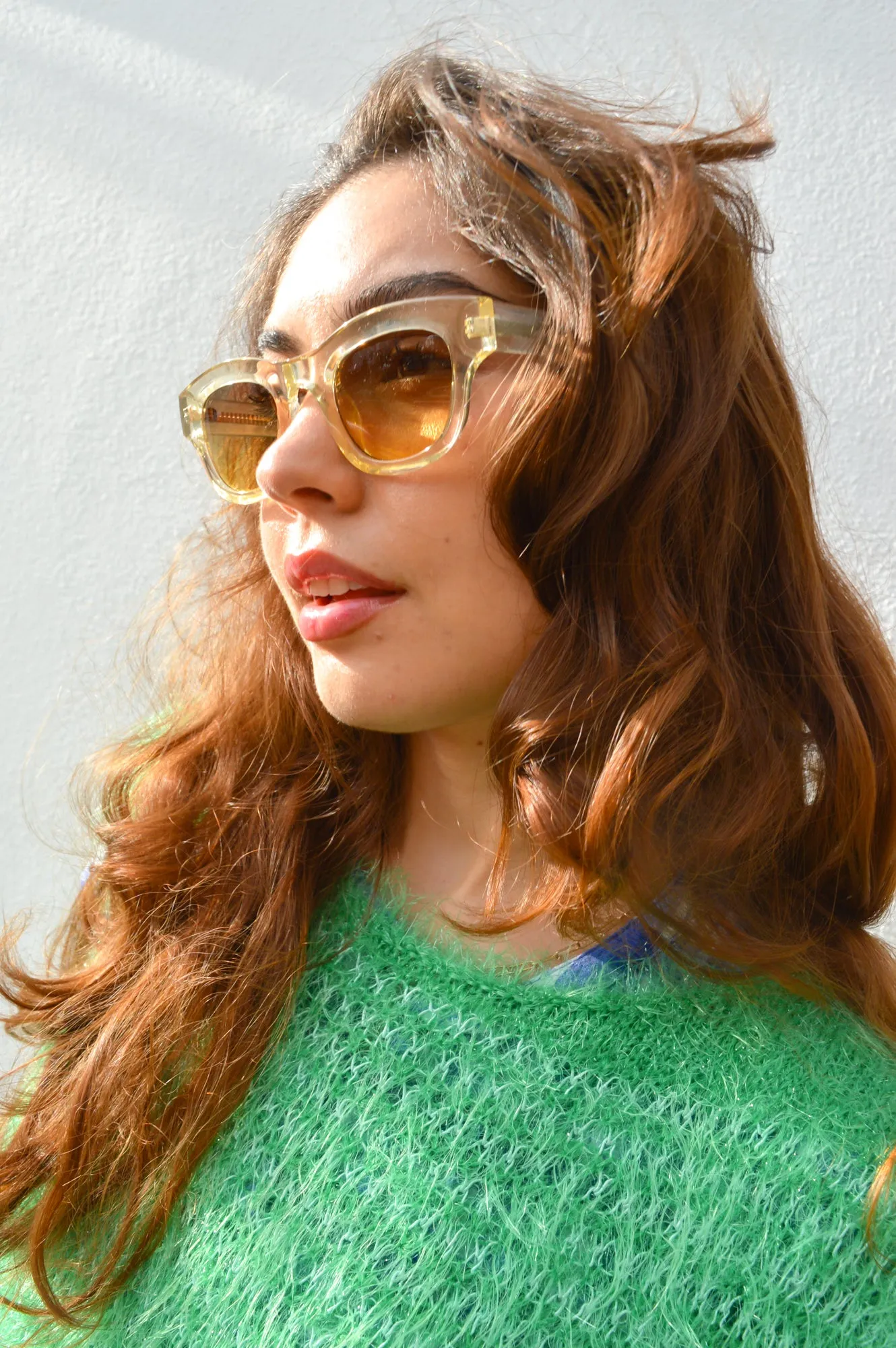 A Kjaerbede Lane Ecru Sunglasses