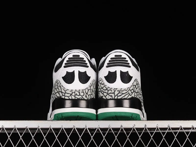 AIR JORDAN 3 RETRO OREGON PIT CREW WHITE/BLACK/GREEN