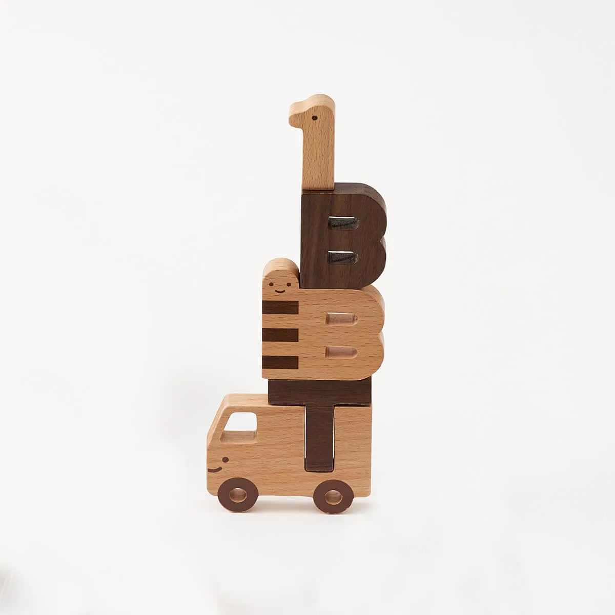 Alphabet Wooden Blocks Play Set by Oioiooi