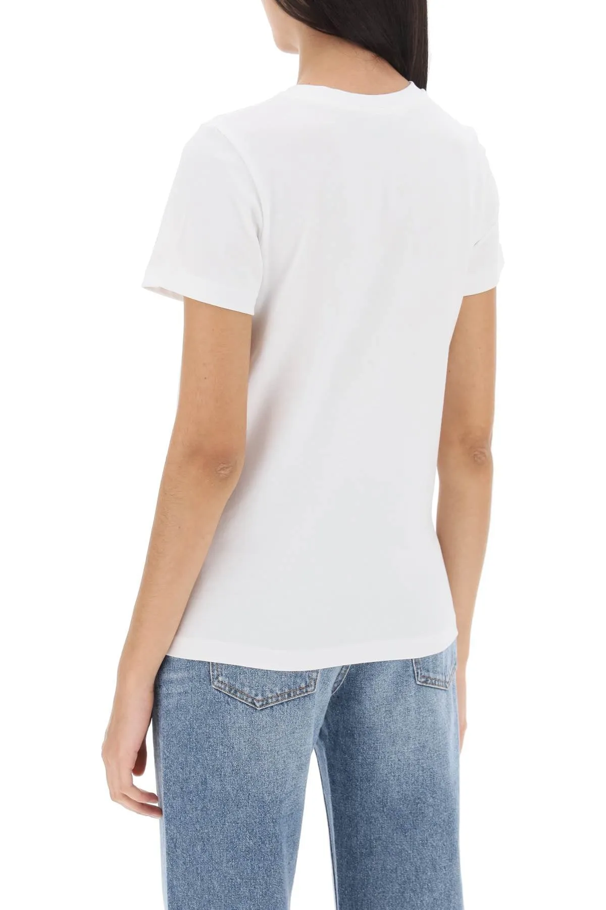 A.P.C. denise t-shirt with logo embroidery