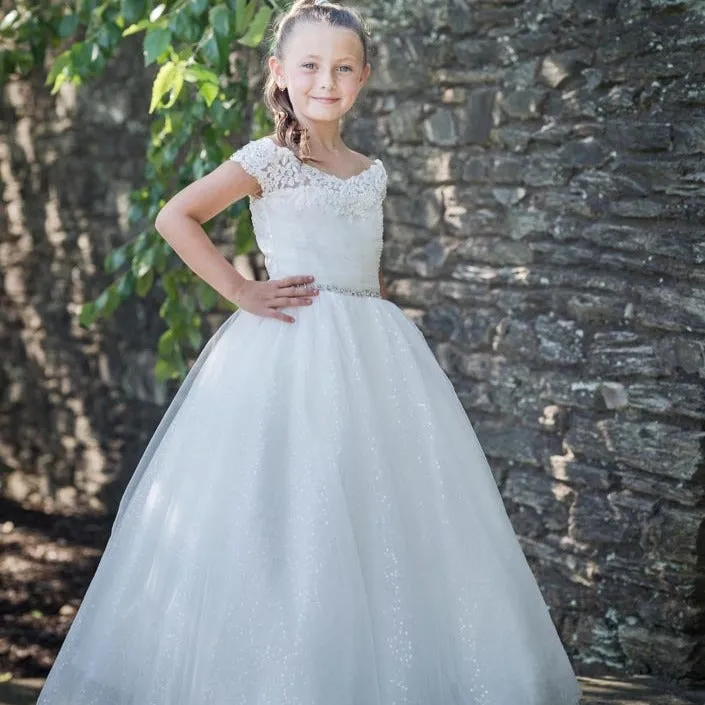 Beaded Communion Dress