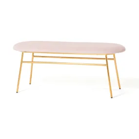 Belle Bench Pink x Gold