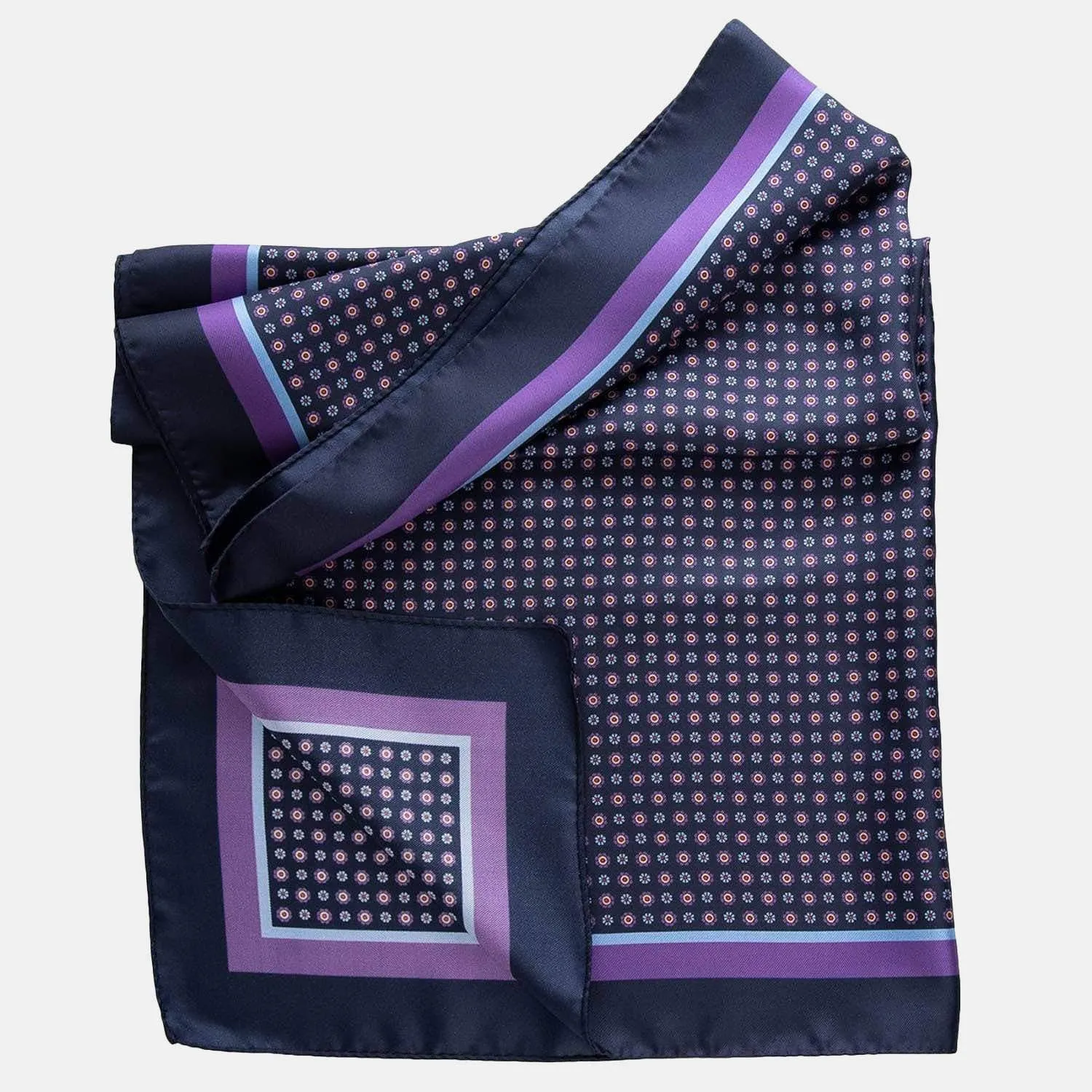 Benelli - Silk Neckerchief - Navy