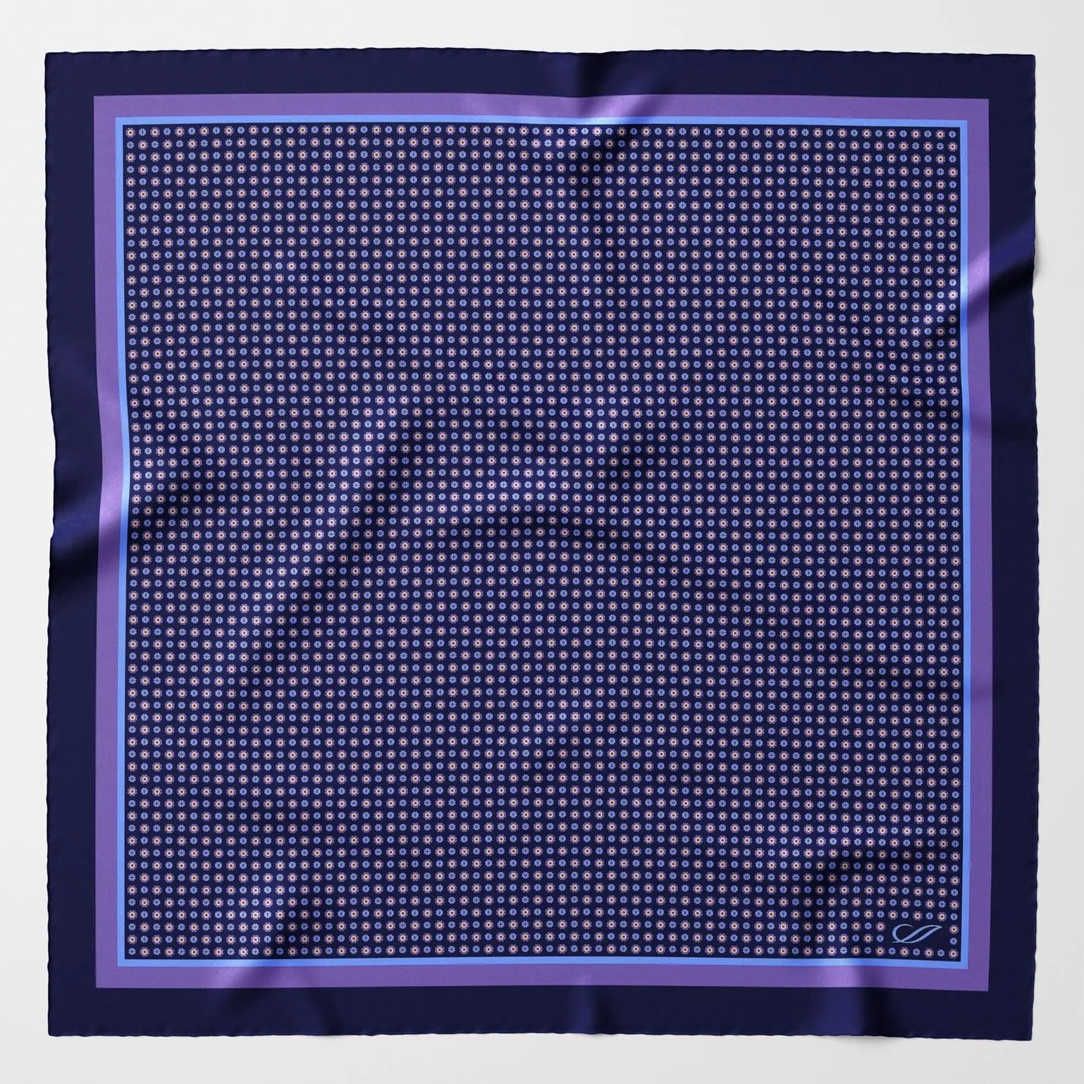 Benelli - Silk Neckerchief - Navy