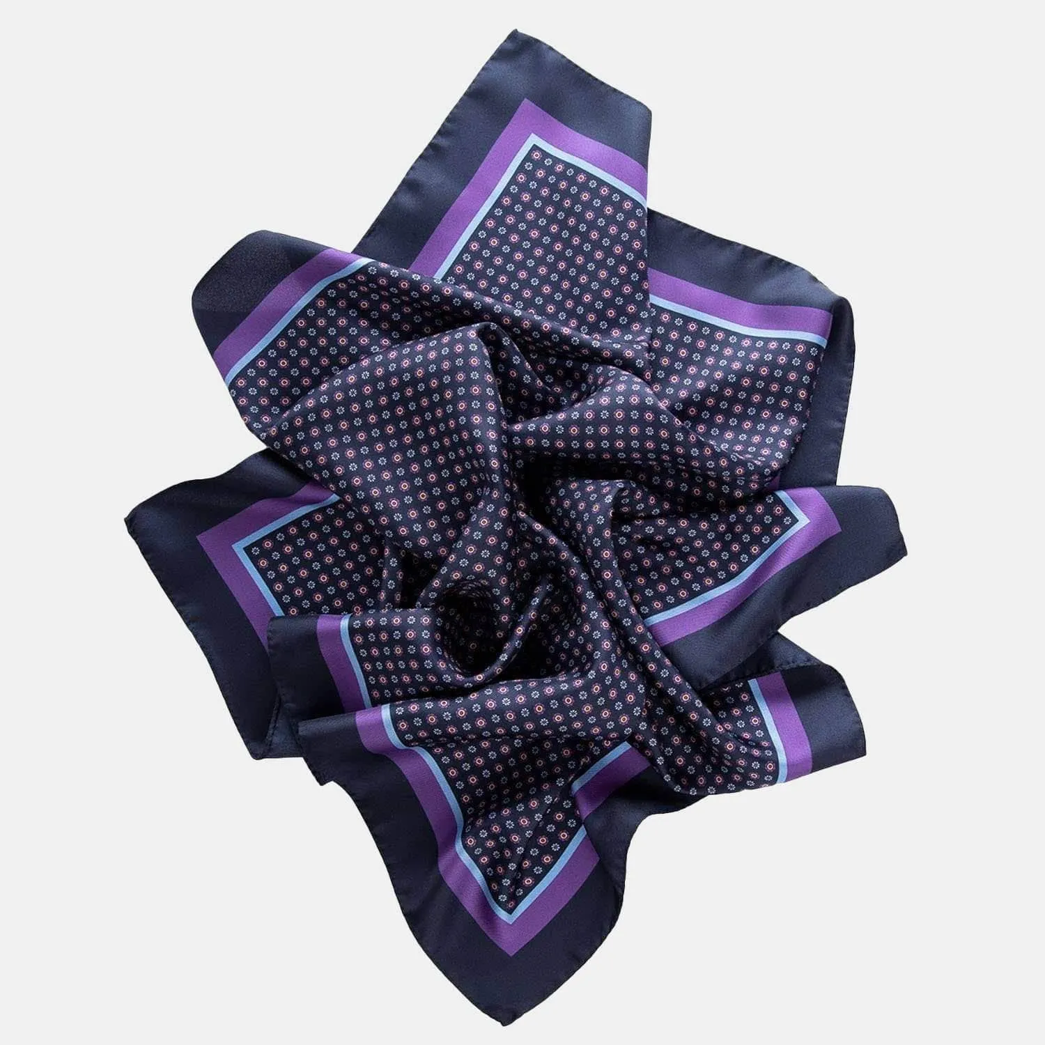 Benelli - Silk Neckerchief - Navy