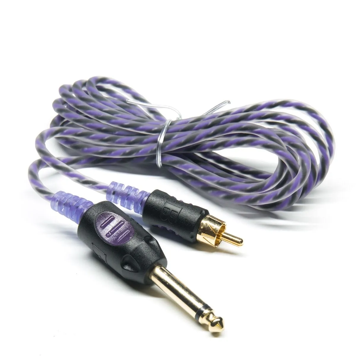 Bishop Premium Lightweight 7' RCA Cord in Purple