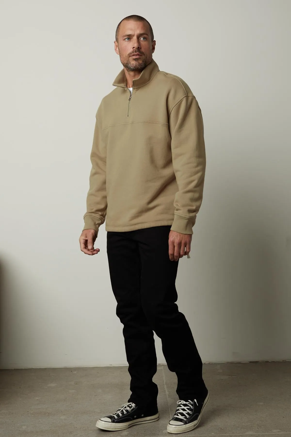 BOSCO QUARTER-ZIP SWEATSHIRT