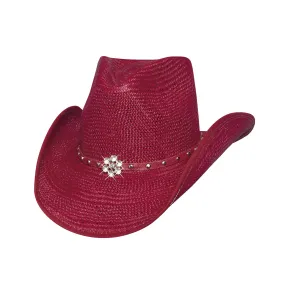 Bullhide Kids "All American Girl" Straw Hat Red Style 2717R