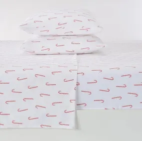 Candy Cane Sheet Set - Twin