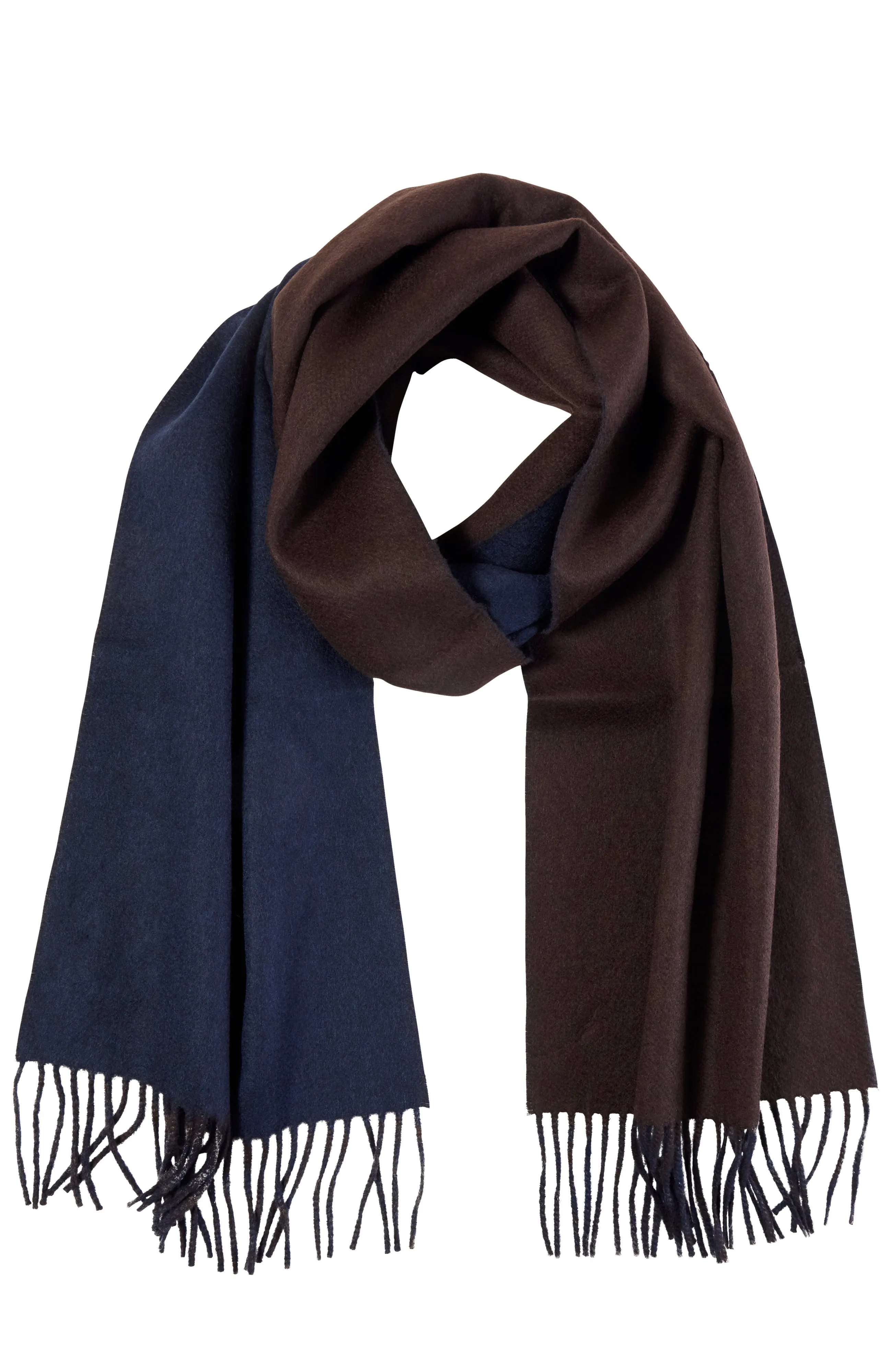 CASHMERE DOUBLE FACE WOVEN SCARF