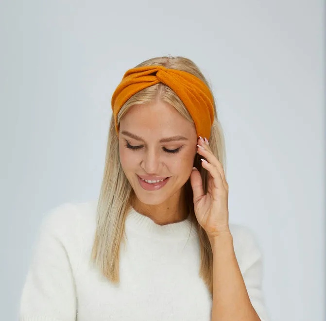 Cashmere Twisted Front Headband