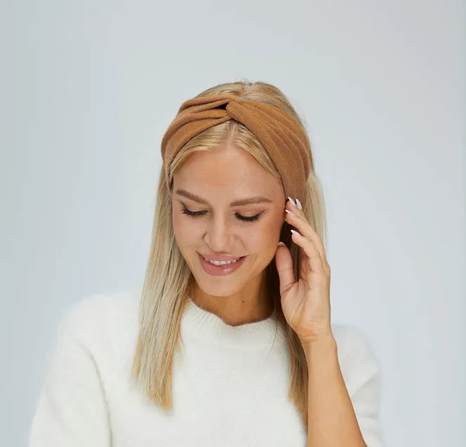 Cashmere Twisted Front Headband