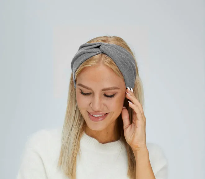 Cashmere Twisted Front Headband