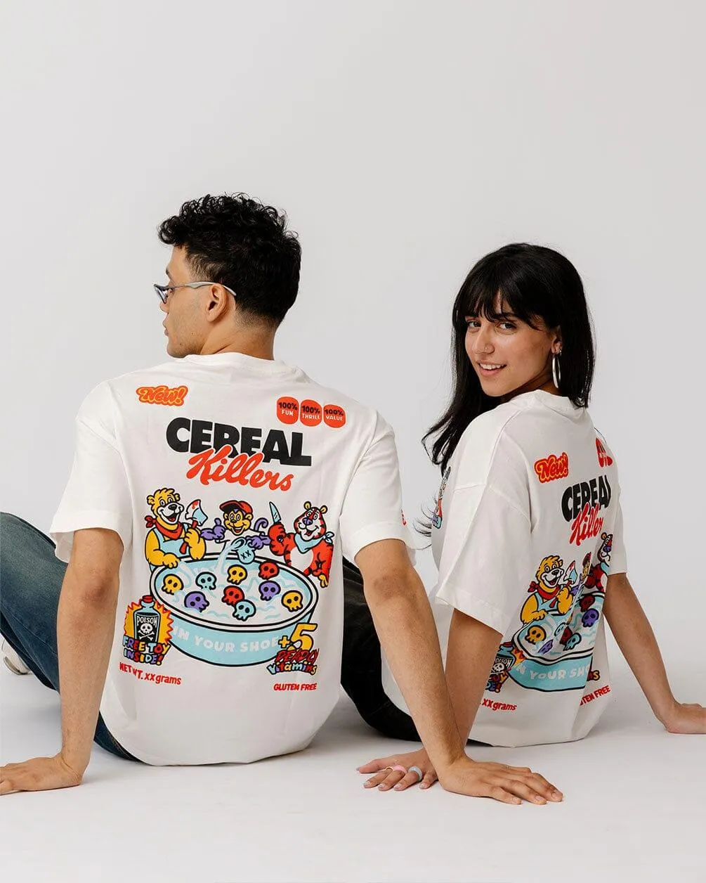 Cereal Killer Pt.2 Printed Oversized Tee