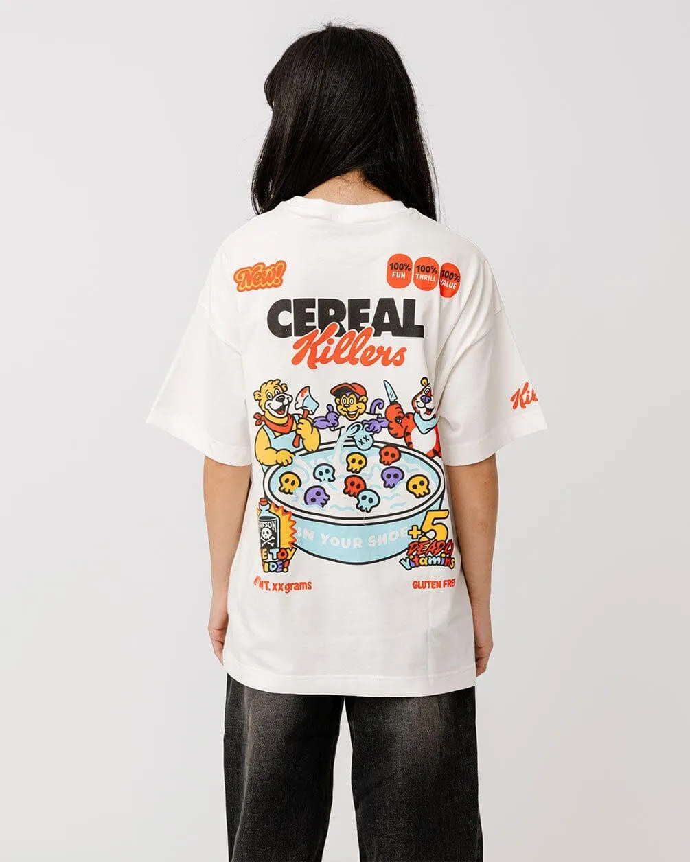 Cereal Killer Pt.2 Printed Oversized Tee