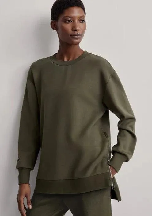 Charter Sweatshirt in Olive Night