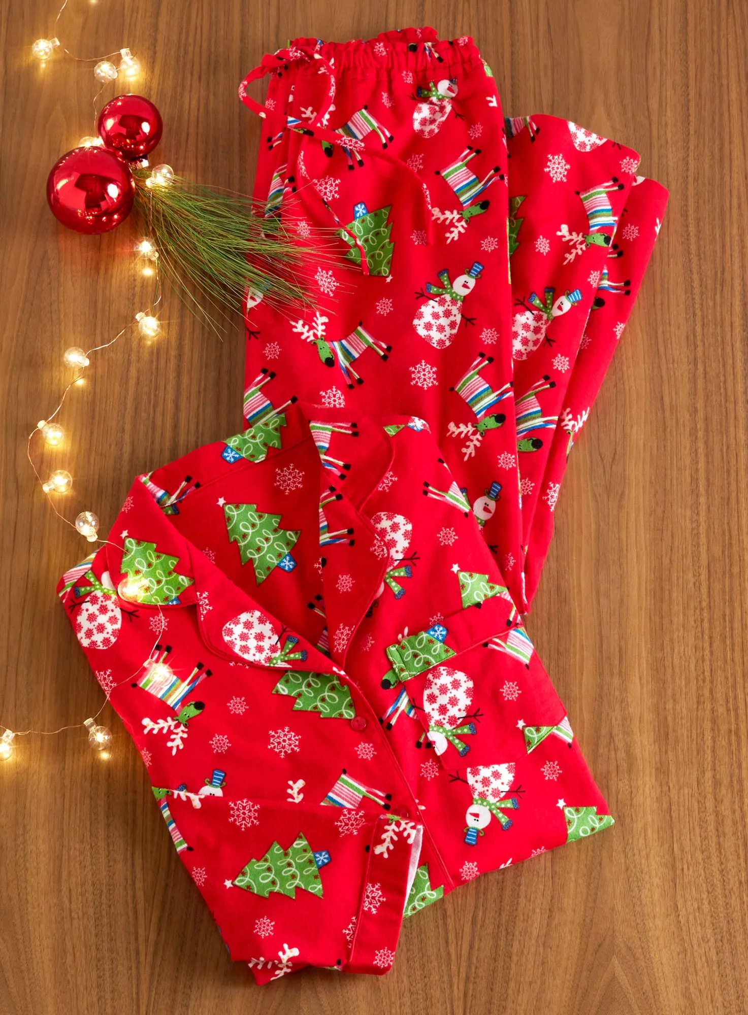 Christmas Morning Flannel Pajamas FINAL SALE (No Returns)