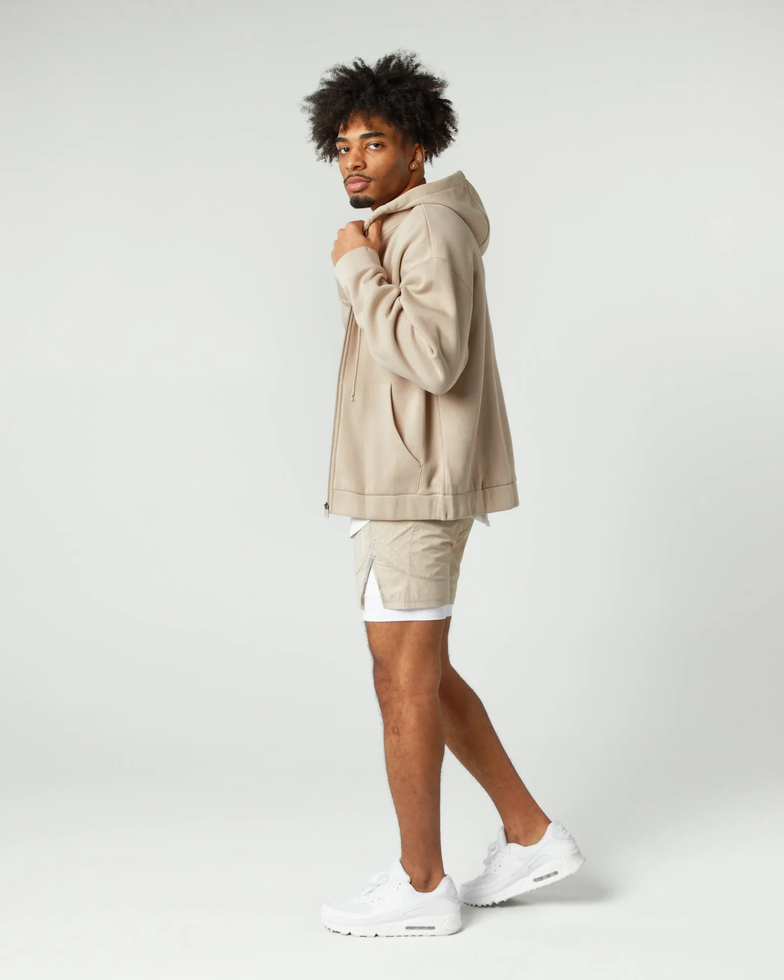 Classic Zip Jacket - Linen