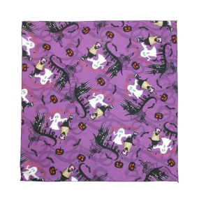 CTM® Glow in the Dark Witches and Ghosts Halloween Holiday Bandana