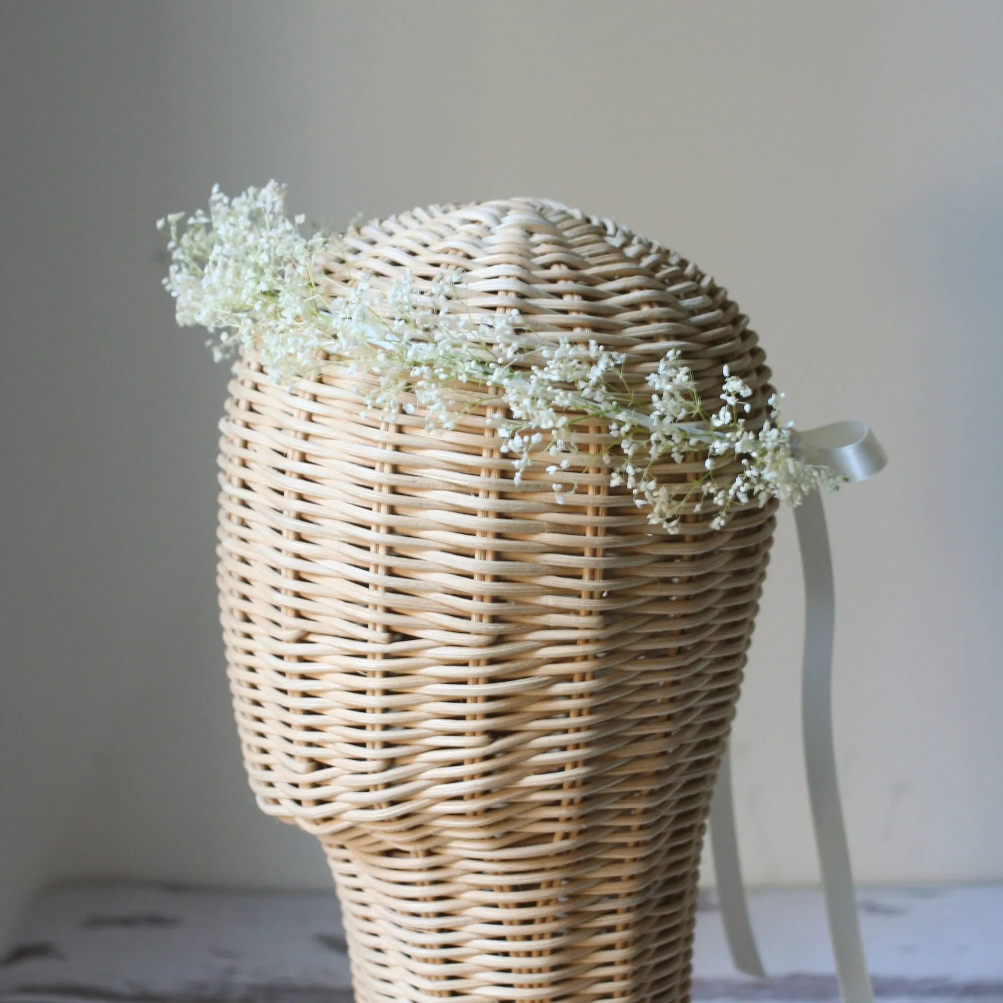 Dainty Baby's Breath Flower Crown FAIRY