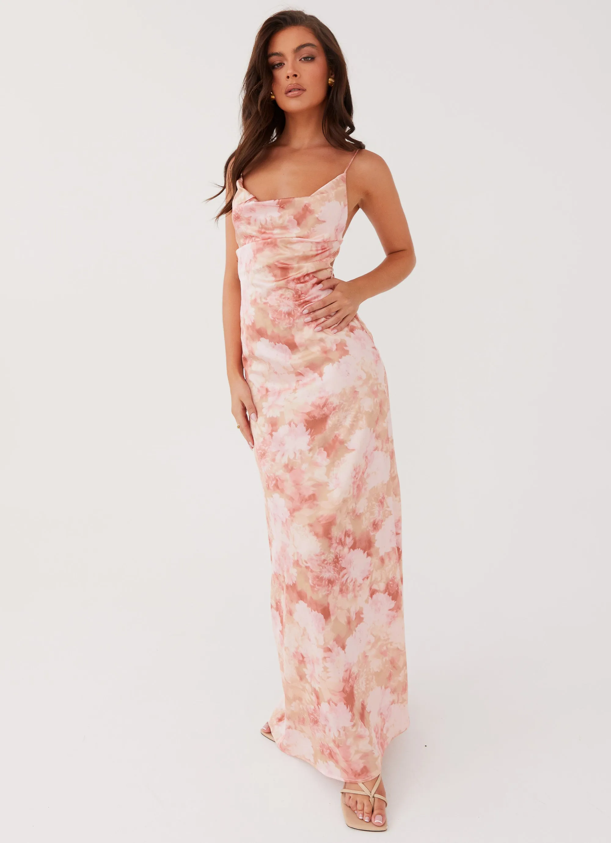 Dancing In The Sky Maxi Dress - Flower Garden