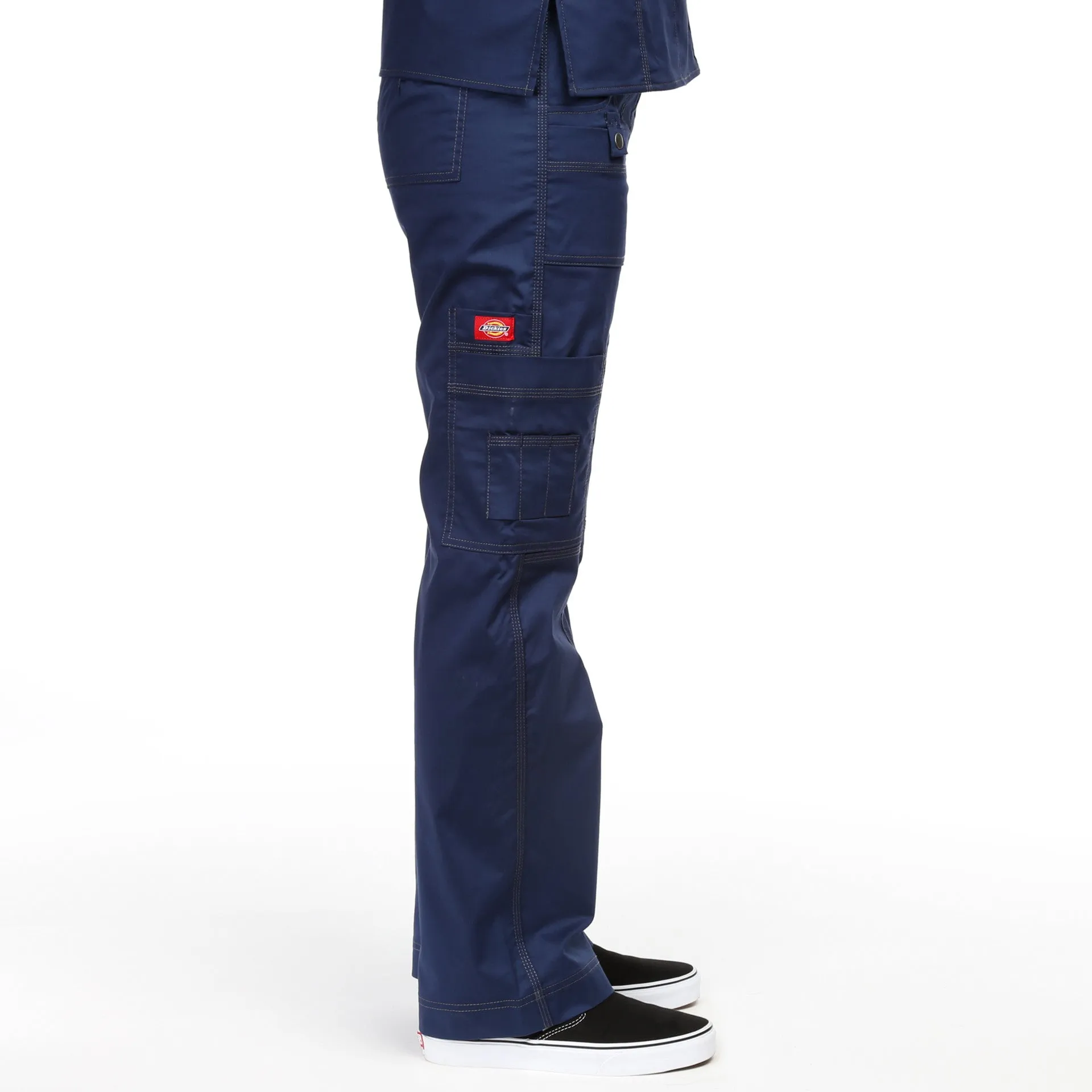 Dickies Jr. Fit Low-Rise Drawstring Cargo Pant - Navy