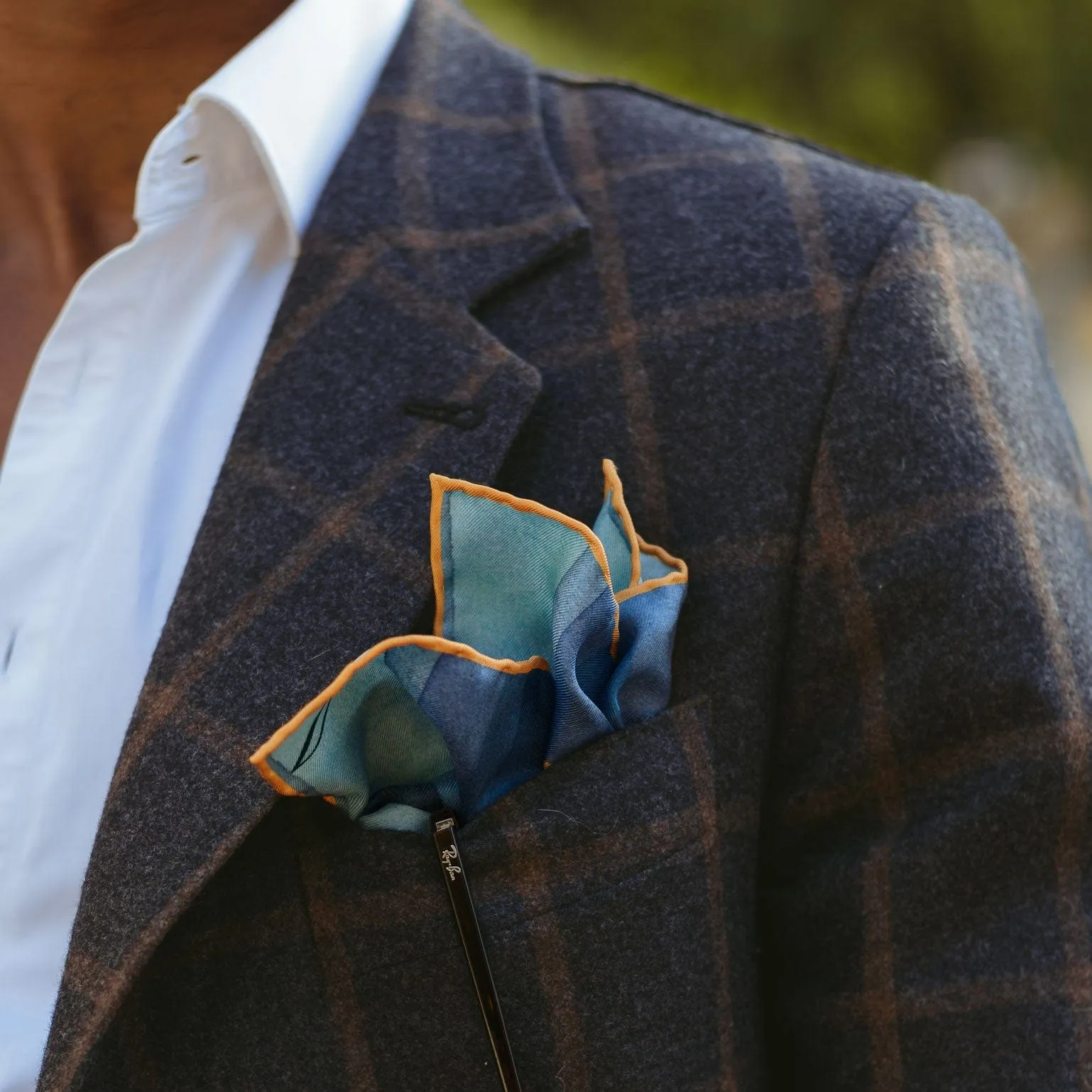 Early Autumn - Silk Pocket Square