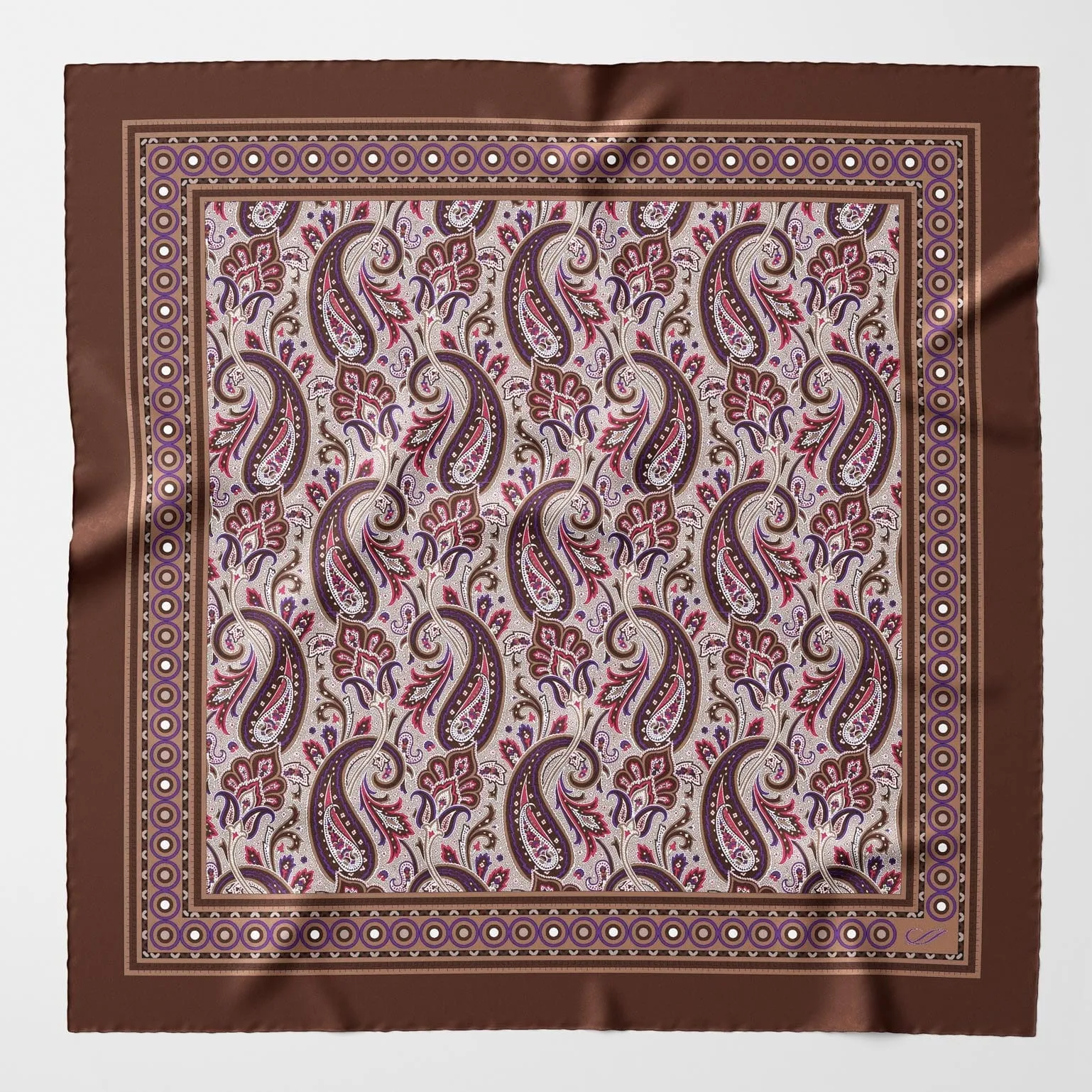 Espada - Silk Neckerchief - Chocolate