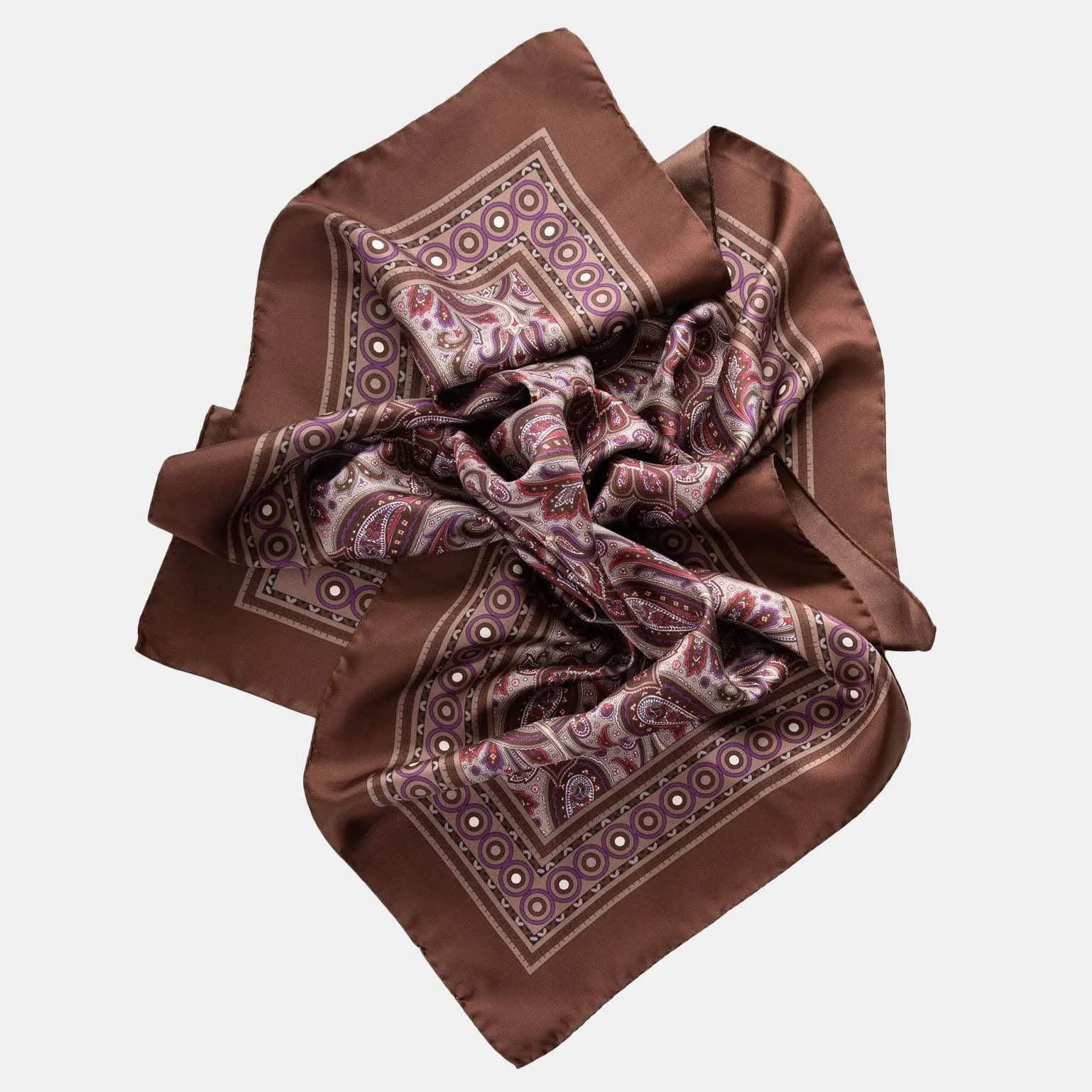 Espada - Silk Neckerchief - Chocolate