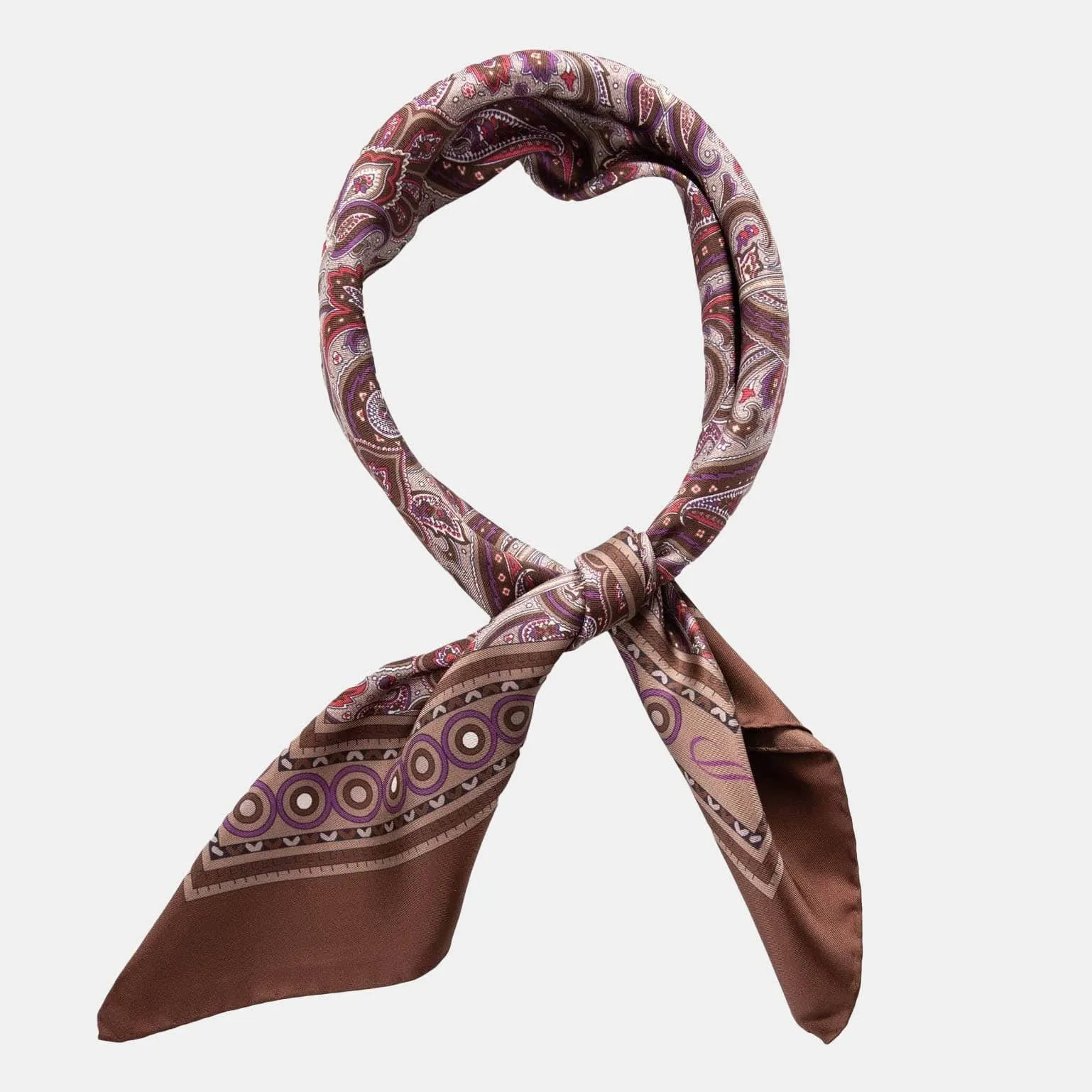 Espada - Silk Neckerchief - Chocolate