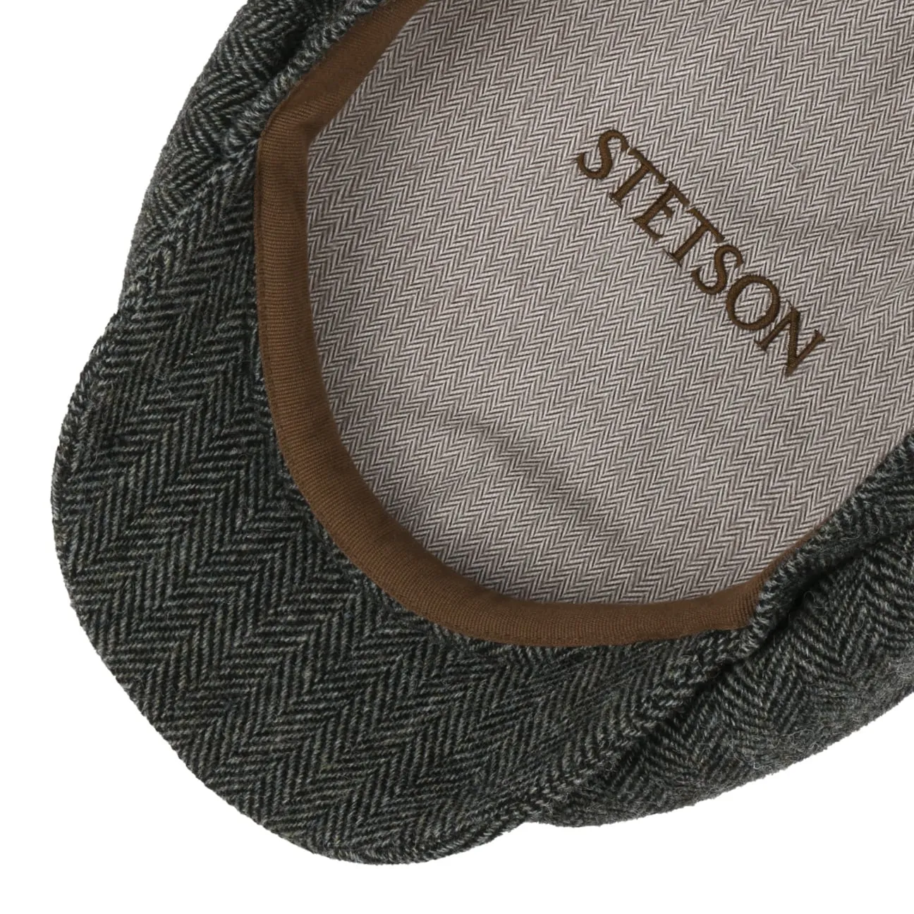 Hatteras Classic Wool Flat Cap by Stetson