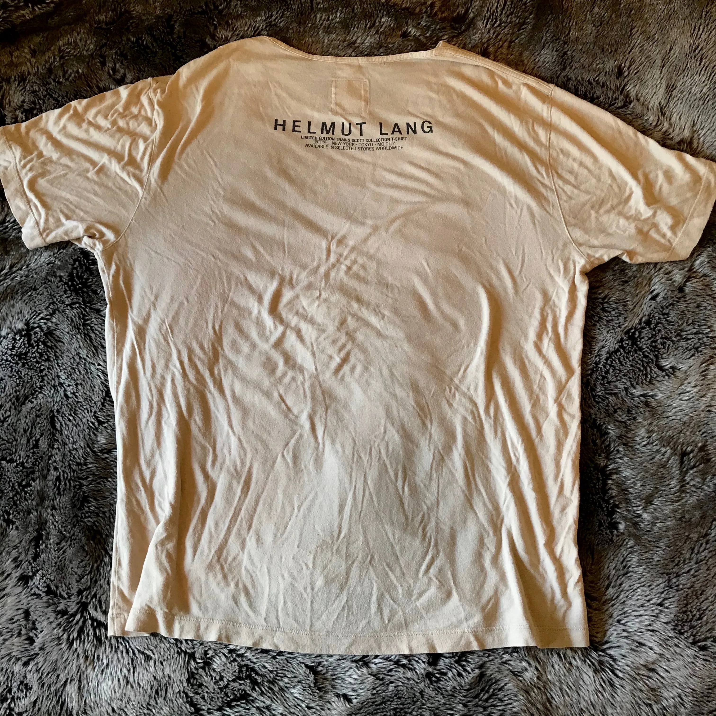 Helmut Lang Travis Birds Tee