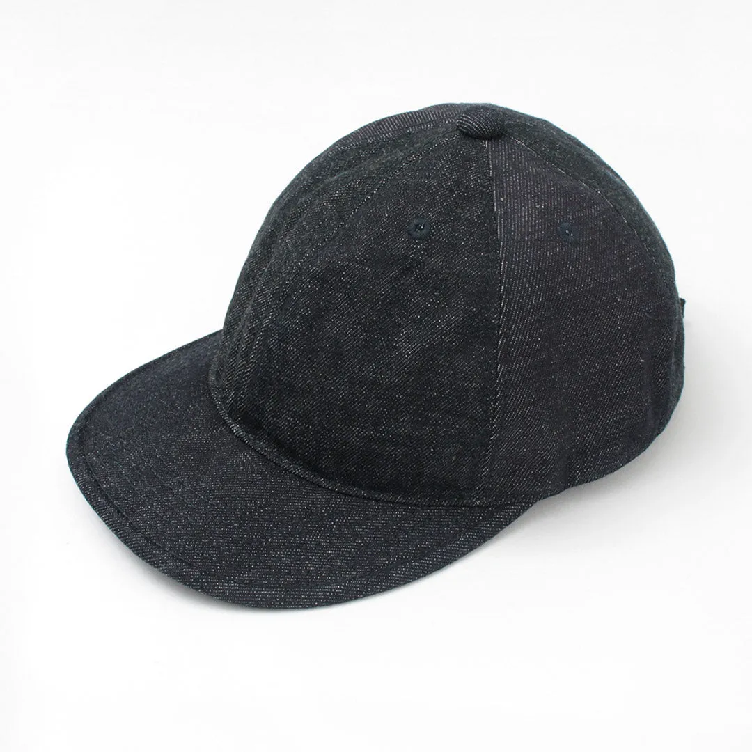 HIGHER / Denim multi-panel cap