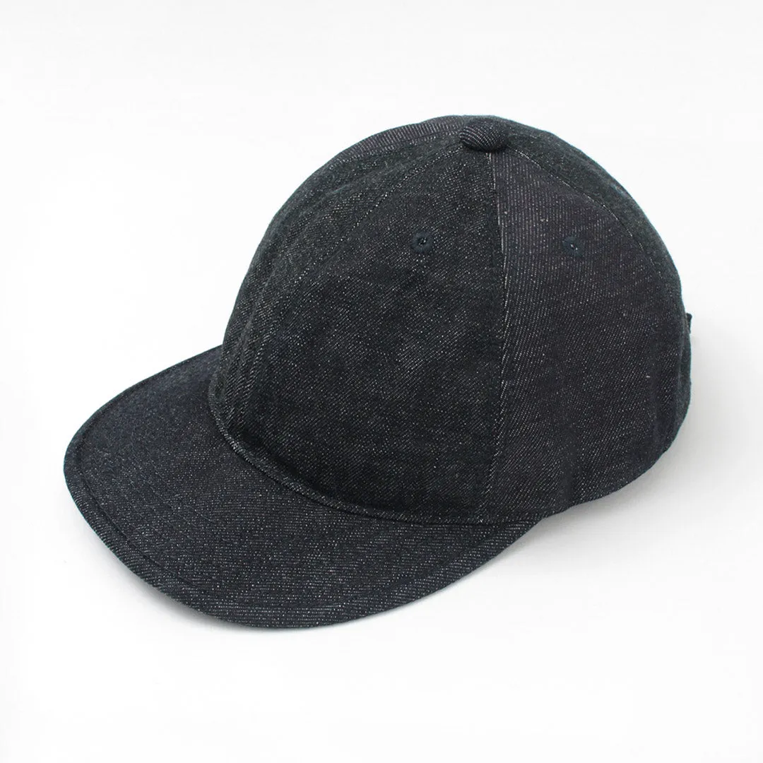 HIGHER / Denim multi-panel cap