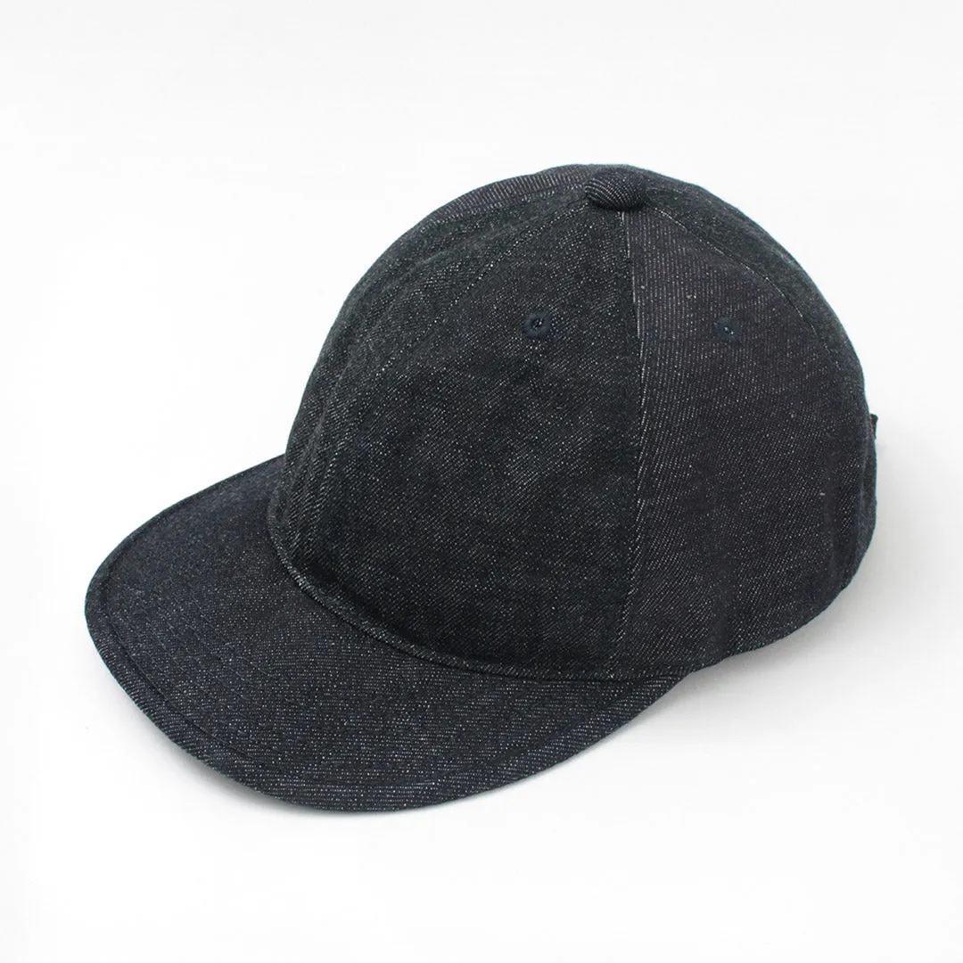 HIGHER / Denim multi-panel cap