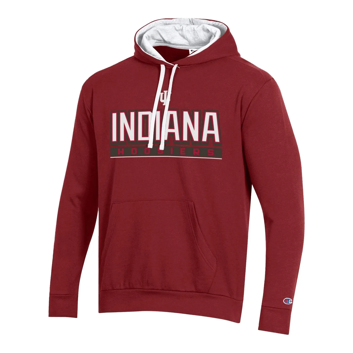 Indiana Hoosiers Applique Hooded Sweatshirt