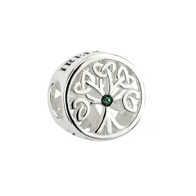 Ireland / Tree of Life Beard Bead - Sterling Silver