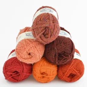 Jamieson's Shetland Spindrift - Reds & Oranges