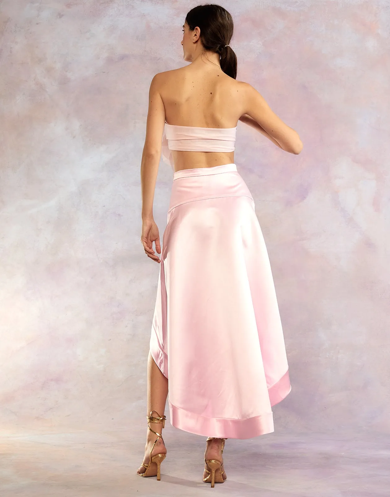 Livia Satin Skirt