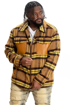 M1028 Gabana Shirt Jacket - Wheat