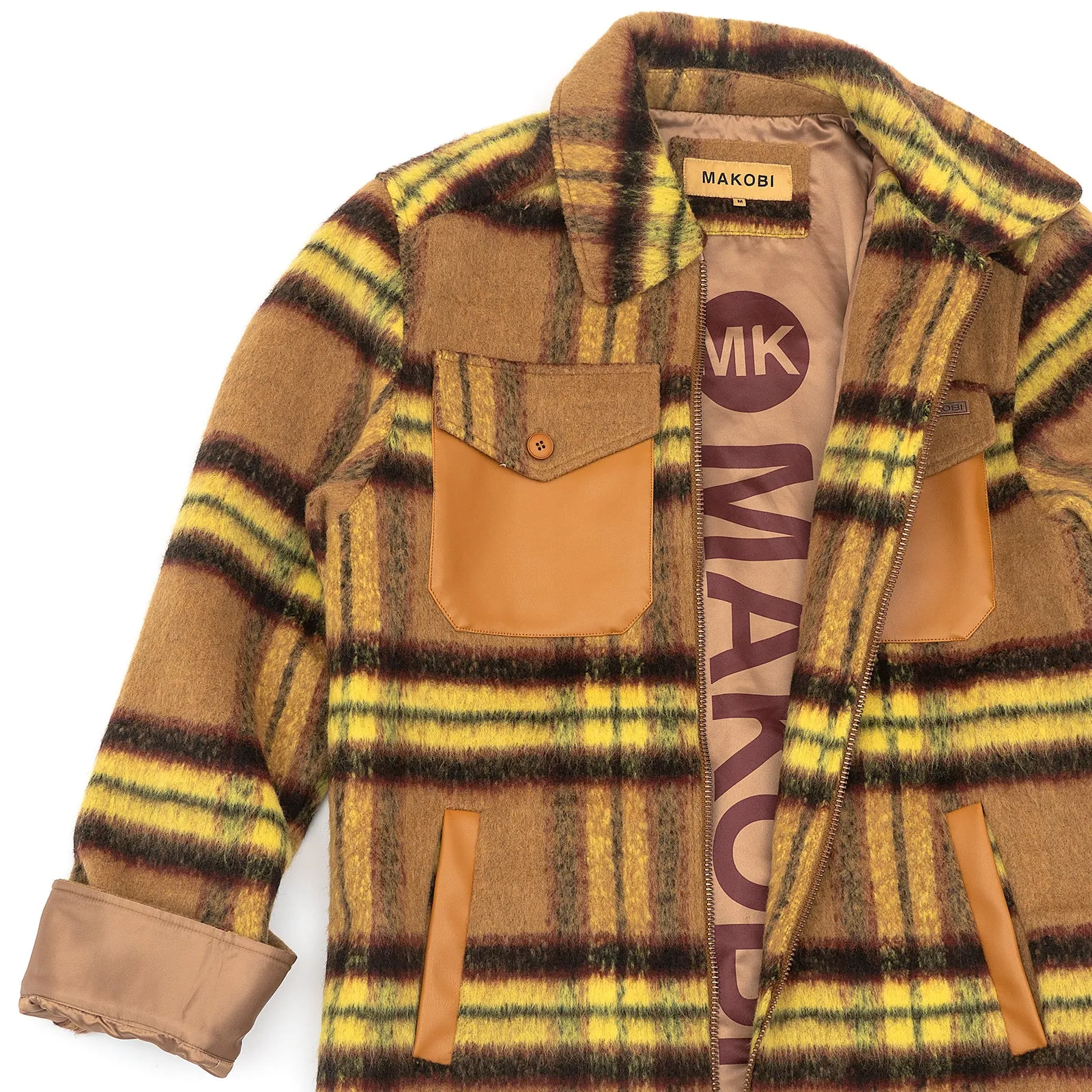 M1028 Gabana Shirt Jacket - Wheat