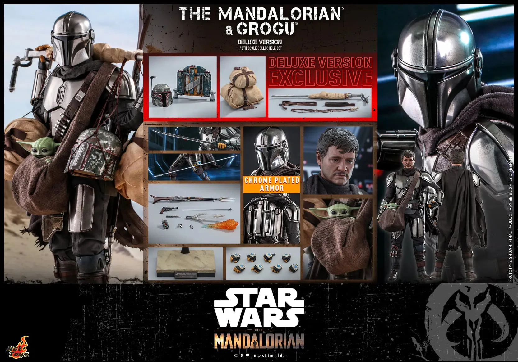 Mandalorian & Grogu Set: Deluxe: Star Wars: TMS052