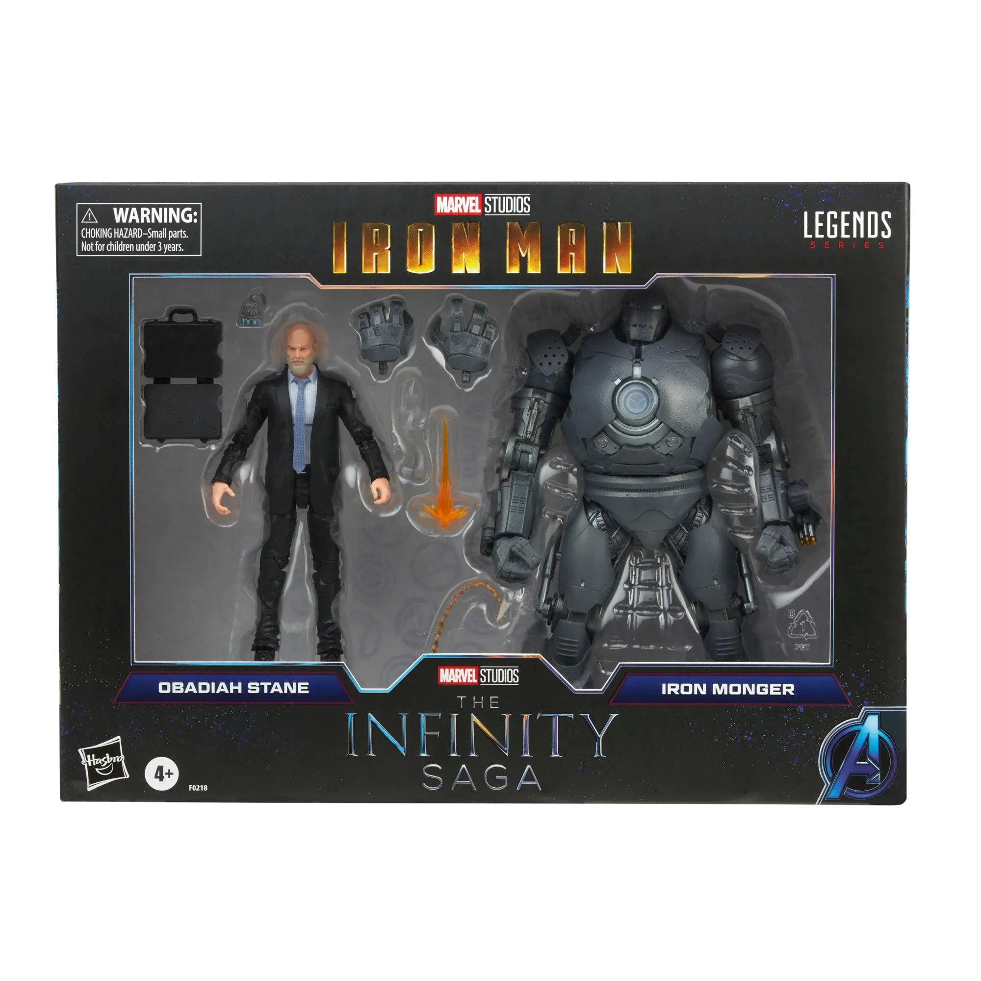 Marvel Legends Series Obadiah Stane and Iron Monger