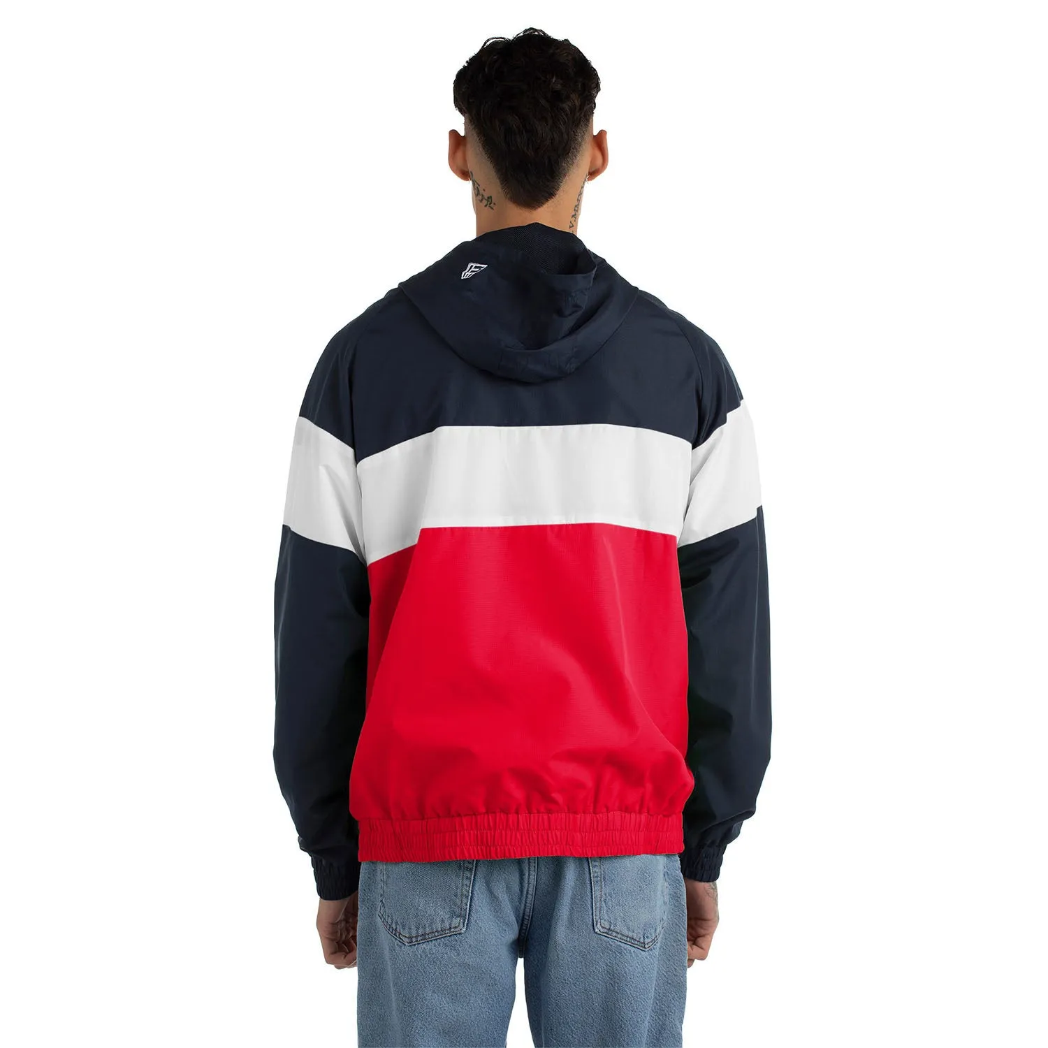 Men's New Era USMNT Rip Stop 1/4 Zip Pullover Hoodie