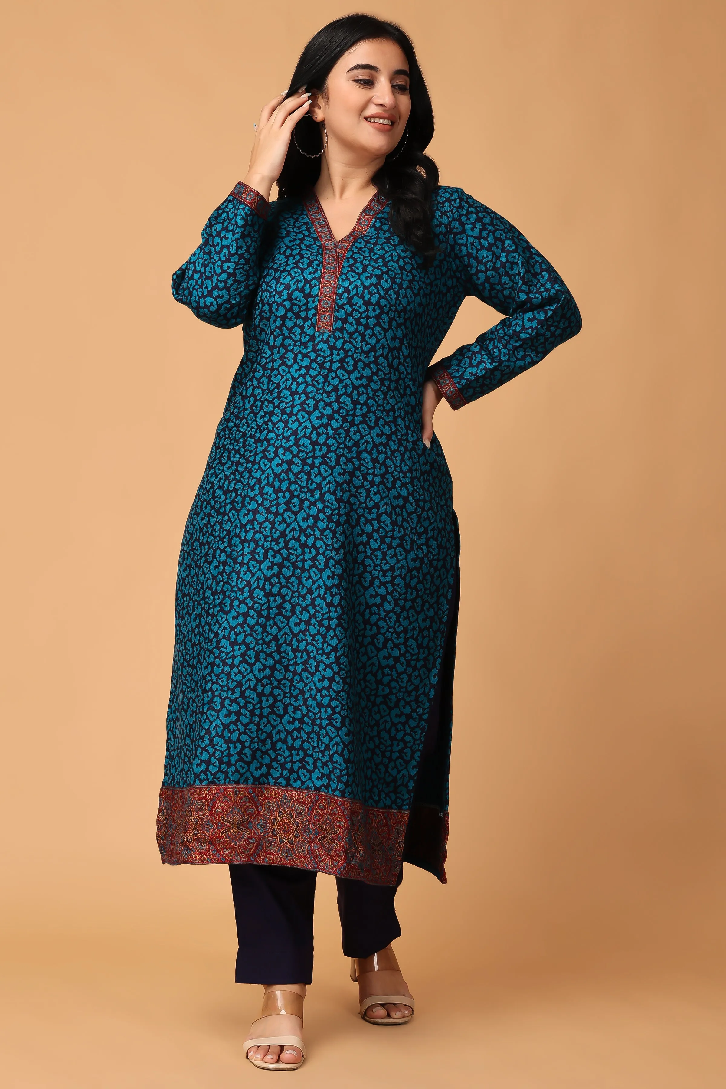 Midday Warmth Woollen Kurta