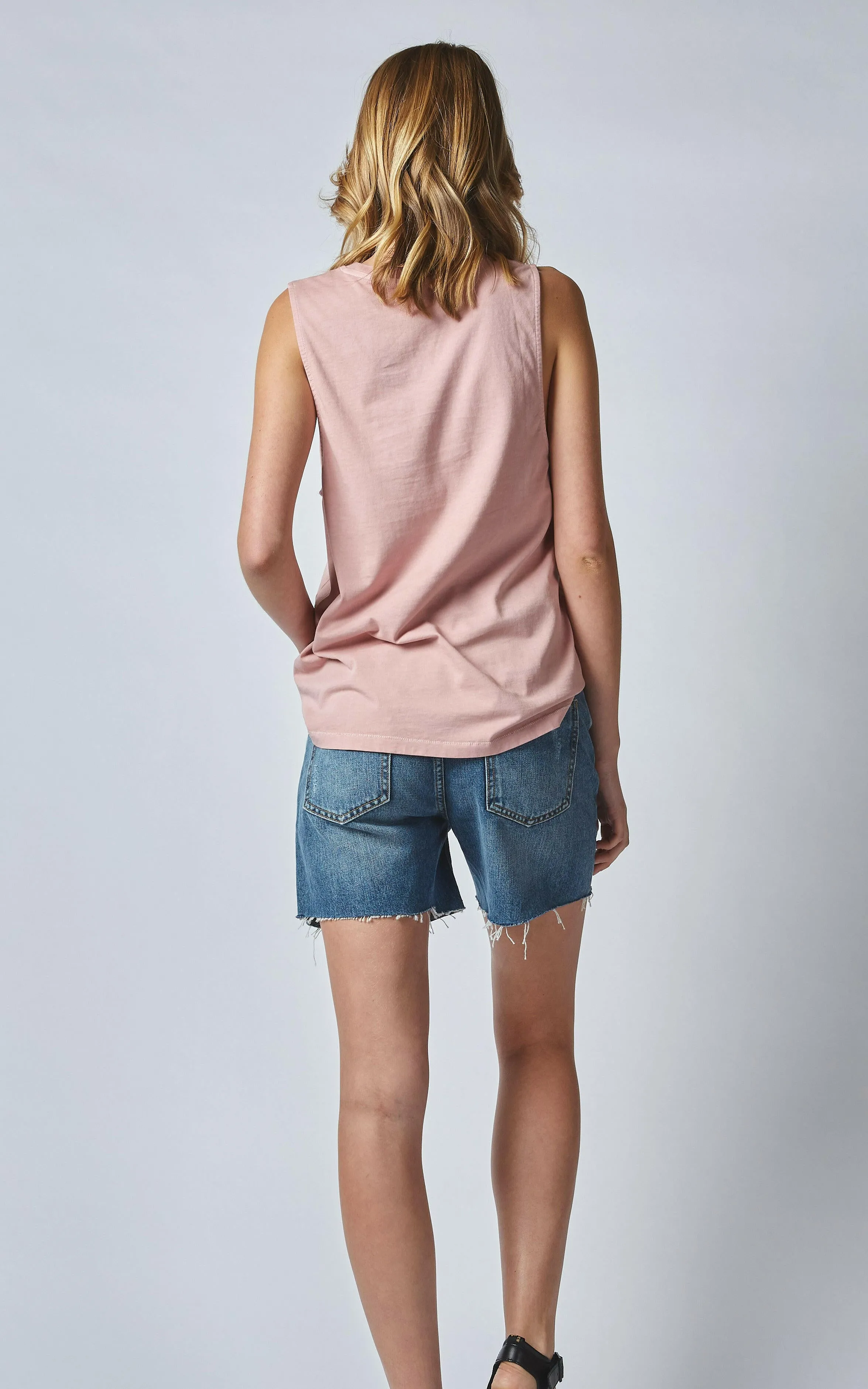 Minimal Pink Tank