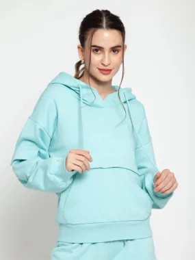 Mint Adjustable Length Hoodie